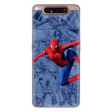Силиконовый Чехол для Samsung Galaxy a80 2019 ( A805F ) – Человек Паук