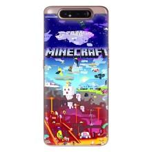 Чехол майнкрафт для Samsung Galaxy a80 2019 ( A805F ) – MINECRAFT