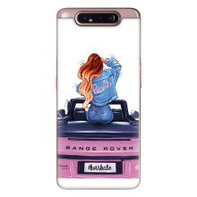 Чехол с печатью для Samsung Galaxy a80 2019 ( A805F ) - (Мода) (AlphaPrint) – На машине