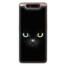 Чохол на тематику: Коти для Samsung Galaxy a80 2019 ( A805F ) – Чорний Котик