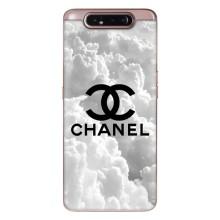Чохол з Брендами одягу на Самсунг Гелексі А80 – CHANEL