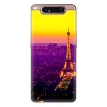 Чохол Ейфелева Вежа на Samsung Galaxy a80 2019 ( A805F ) – Яскрава башня