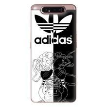 Чехол в стиле "Адидас" для Самсунг Гелекси А80 – Adidas шнурки