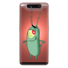 Чехол с картинкой "Одноглазый Планктон" на Samsung Galaxy a80 2019 ( A805F ) (Стильный Планктон)