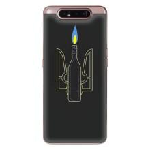 Чехол с картинкой (Патриотический ГЕРБ) на Samsung Galaxy a80 2019 ( A805F ) (Герб - Молотова)