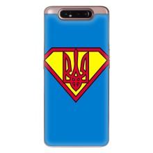 Чехол с картинкой (Патриотический ГЕРБ) на Samsung Galaxy a80 2019 ( A805F ) (Super - Герб)