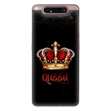 Чехол с Короной Самсунг Галакси A80 2019 ( А805Ф ) - (AlphaPrint) (Корона короля)