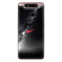 Чехол для Samsung Galaxy a80 2019 ( A805F ) - с принтом Найк (AlphaPrint) (Найк красный)