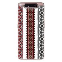 Силиконовый Чехол на Samsung Galaxy a80 2019 ( A805F ) с картинкой Вышиванки – Вышиваночки