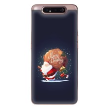 Чехол Санта Клаус для Samsung Galaxy a80 2019 ( A805F ) (Подарки от Санты)