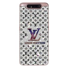 Чехол Стиль Louis Vuitton на Samsung Galaxy a80 2019 ( A805F ) (Яркий LV)