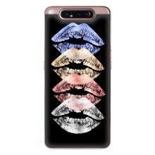Чехол Стильные девушки на Samsung Galaxy a80 2019 ( A805F ) – Губы