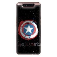 Чехол с Щитом Капитана Америки на Samsung Galaxy a80 2019 ( A805F ) – Щит Капитана