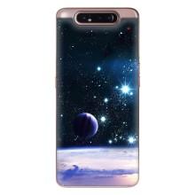 Чехол (ТПУ) с планетами на Samsung Galaxy a80 2019 ( A805F ) – Космический вид