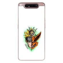 Naruto Anime Чехлы для Самсунг Галакси A80 2019 ( А805Ф ) (AlphaPrint) – Наруто Курама