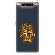 Naruto Anime Чехлы для Самсунг Галакси A80 2019 ( А805Ф ) (AlphaPrint) – золотой Наруто