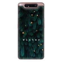 Новогодние, Праздничные Чехлы для Samsung Galaxy a80 2019 ( A805F ) - 2024 год (Winter)