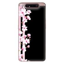 Чехлы с тематикой "ЦВЕТЫ" на Samsung Galaxy a80 2019 ( A805F ) – Цветочки