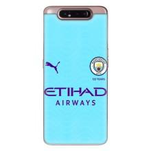 Силіконові Чохли з принтом Футбол на Samsung Galaxy a80 2019 ( A805F ) – Man City