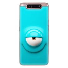 Силиконовые Чехлы (смешные стикеры) для Samsung Galaxy a80 2019 ( A805F ) – Одноглазик