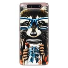 Фото - Силіконовий Чохол з Єнотами на Samsung Galaxy a80 2019 ( A805F )