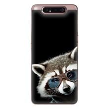 Силіконовий Чохол з Энотами  на Samsung Galaxy a80 2019 ( A805F ) – Стильний Єнот