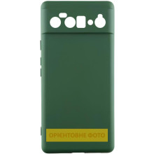 Чехол TPU GETMAN Liquid Silk Full Camera для Google Pixel 10 Pro XL – Зеленый