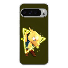 Бампер (ТПУ) с принтом Brawl Stars на Пиксель 10 Про ХЛ (Ворон)