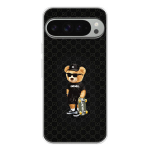 Чехлы Мишка Тедди для Пиксель 10 Про ХЛ – GUCCI Teddy