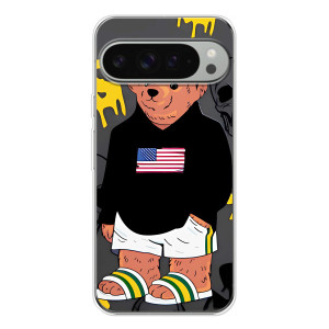 Чехлы Мишка Тедди для Пиксель 10 Про ХЛ – Teddy USA