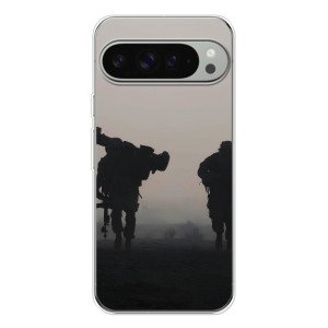 Чехлы на военную тематику для Google Pixel 10 Pro XL – Бой солдат