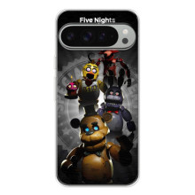 Чехлы Пять ночей с Фредди для Пиксель 10 Про ХЛ (Пять ночей)