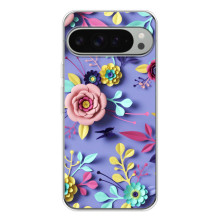 Чехлы с Цветами для Google Pixel 10 Pro XL (VPrint) – Цветочный дизайн