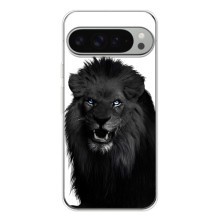 Чехлы с картинками животных Google Pixel 10 Pro XL (Черный ЛЕВ)
