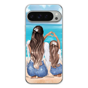Чехол с печатью для Google Pixel 10 Pro XL - (Мама с ребенком) (AlphaPrint)
