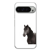 Чехлы с Лошадью дляGoogle Pixel 10 Pro XL (VPrint) (Черный Конь)