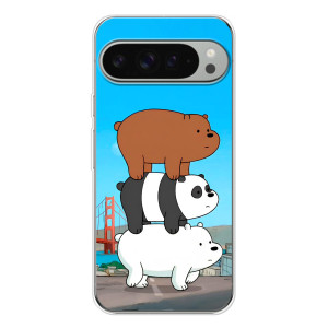 Чехлы с Пандами на Google Pixel 10 Pro XL – Друзья