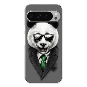 Чехлы с Пандами на Google Pixel 10 Pro XL – Панда в очках