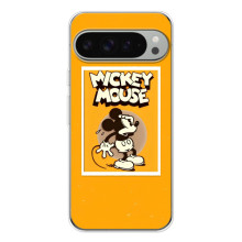 Чехлы с принтом Микки Маус на Google Pixel 10 Pro XL (Испуганный Микки)