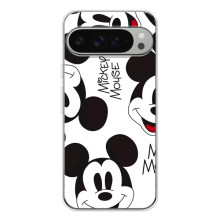 Чехлы с принтом Микки Маус на Google Pixel 10 Pro XL (Мордочка Маус)