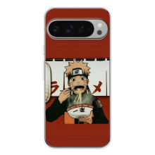 Чехлы с тематикой АНИМЕ для Пиксель 10 Про ХЛ (VPrint) (Наруто с лапшой)