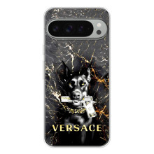 Чохли VERSACE для Піксель 10 Про ХЛ (PREMIUMPrint) (AlphaPrint-ген.)