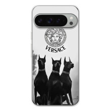 Чохли VERSACE для Піксель 10 Про ХЛ (PREMIUMPrint) (Доберман Версаче)