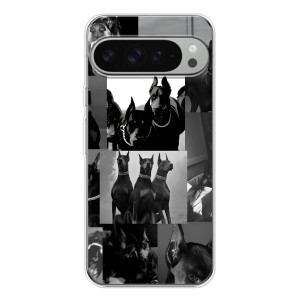 Чехол ДОБЕРМАН для Google Pixel 10 Pro XL – Коллаж Доберман
