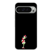 Чехол ГРИНЧ для Пиксель 10 Про ХЛ – Гринч на чорном