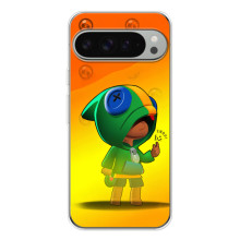 Чехол Бравл Старс для Google Pixel 10 Pro XL – LEON в кофте