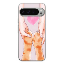 Чехол на Пиксель 10 Про ХЛ с Котами (VPrint) (Любовь к котикам)