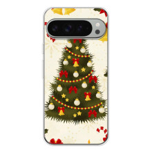 Чехол Новогодняя Елка на Google Pixel 10 Pro XL – Новогодний принт