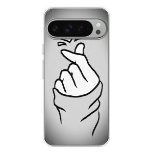 Чохол з принтом для Google Pixel 10 Pro XL (AlphaPrint - Знак сердечка)