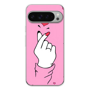 Чохол з принтом для Google Pixel 10 Pro XL (AlphaPrint - Знак сердечка)